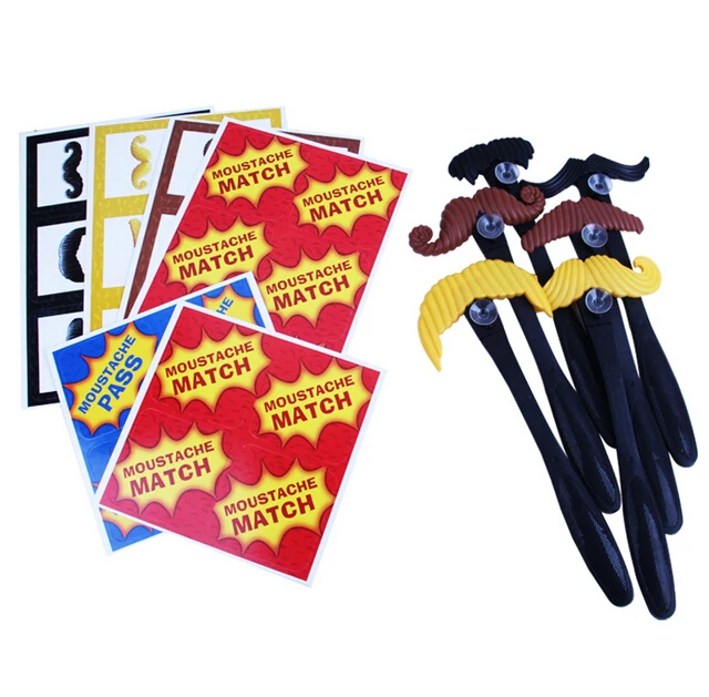 Moustaches-Match-Moustache-Smash-Fun-Mustache-Pass-Card-Children-Family-Game