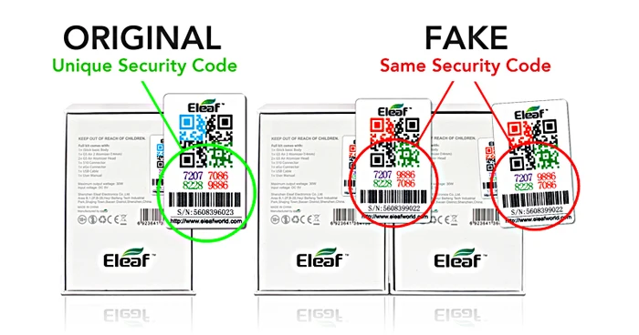 Eleaf  Certification