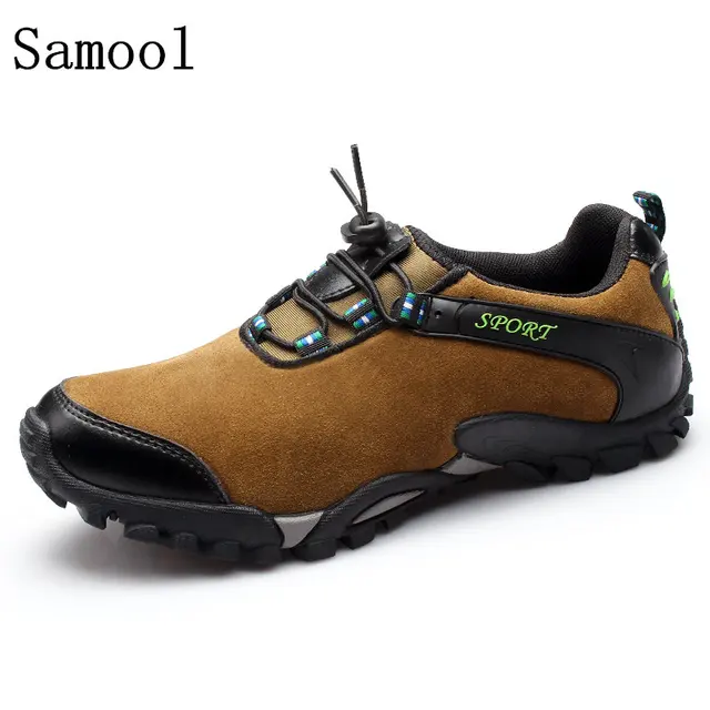 2017 Men Work Shoes Waterproof Mountain Climbing Shoes Outdoor Work