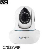 VStarcam C7838WIP Бесплатная Доставка HD Wi-Fi Ip-камера Купольная Инфракрасная беспроводная ONVIF ip камеры поддержка 64 ГБ MicroSD карты
