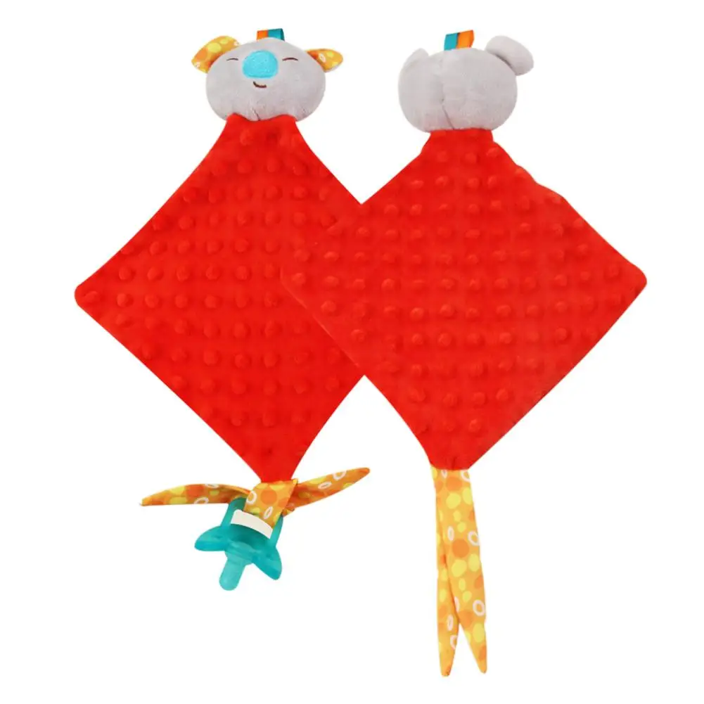 wonderful Bubble Cloth Multi-functional Cartoon Animal Appease Saliva Towel Comforting Towel Sleeping Doll Ba