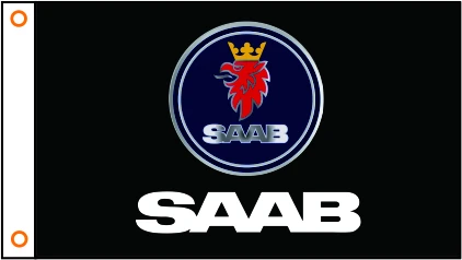 

Car flag SAAB Banner 3ftx5ft 100% Polyester 02