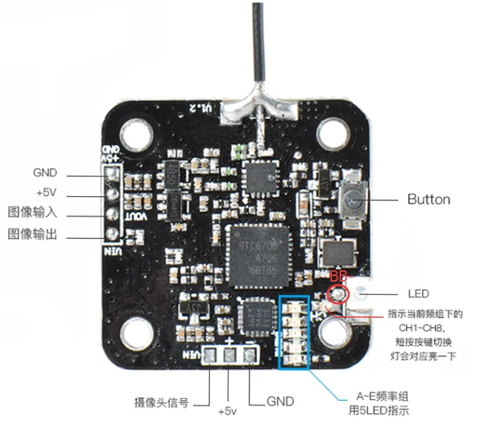 135 мм Мини F3 OSD 2S RC FPV гоночный Дрон летательный аппарат 10A 7500KV Бесщеточный 2,4G 6ch BNF набор RTF 1200TVL HD камера очки запчасти