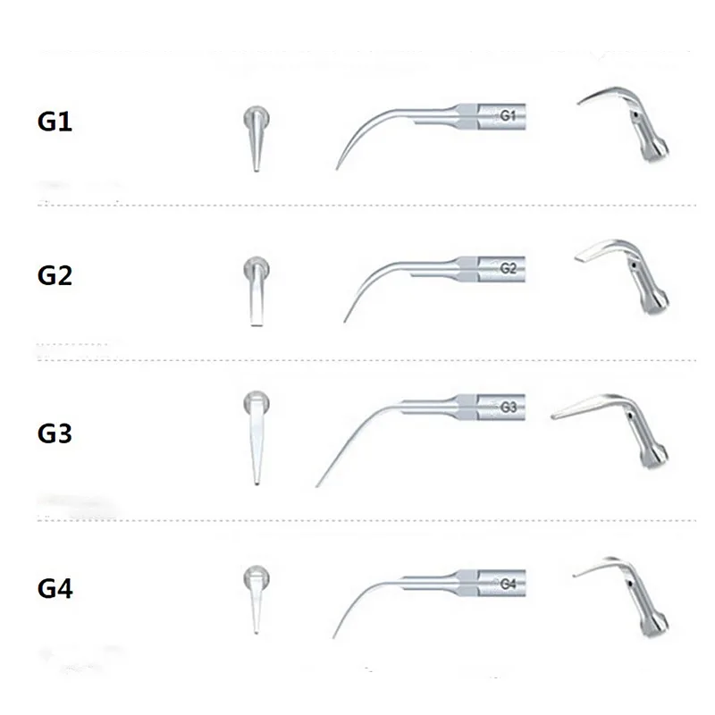 g4, p1, pecp3, pontas ajuste ems escalador ultrassônico handpiece