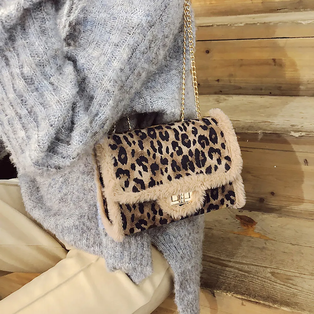 Сумки через плечо для женщин Винтажная леопардовая сумка-мессенджер с принтом женская модная кожаная сумка маленькие сумки на плечо sac femme