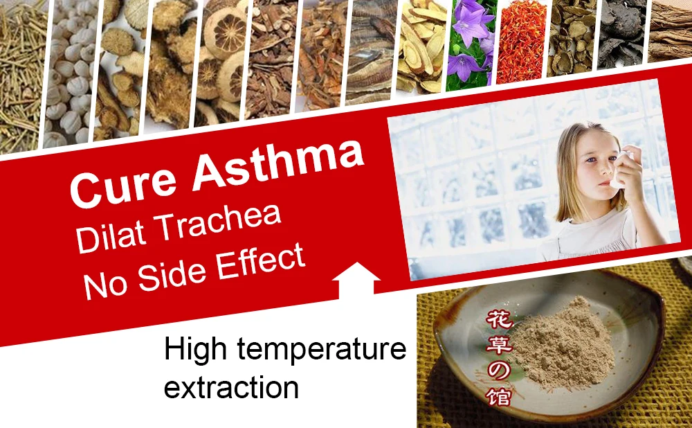 Herbal Medicine Powder to Cure Asthma, Protect Lungs and Bronchus