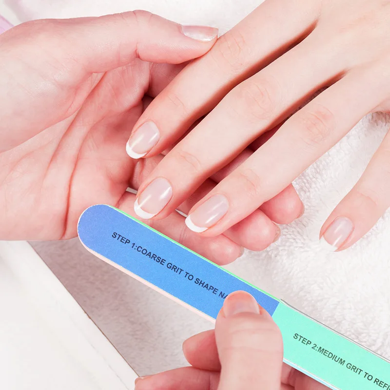 

Six-sided Polishing File Nail Tool Creative Printing Nail File Sanding Professional Nail File Manicure Nail Art Tool