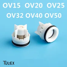 TULEX 15 мм-50 мм водопроводный обратный клапан для душевой головки, соединительный клапан, аксессуар для ванной комнаты, односторонний водоконтроль OV15-50