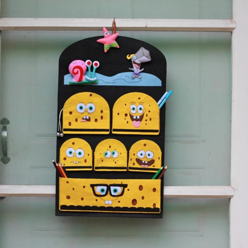 

Felt DIY Craft Large Size Multi Function Ornaments Decoration Storage Bag Free Cut Felt DIY Material Package