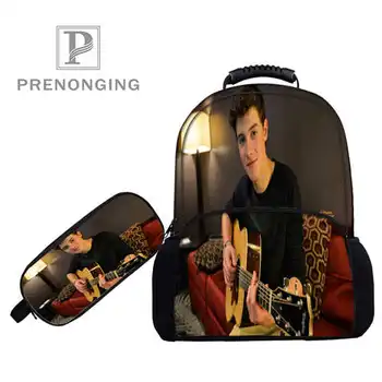 

Custom 17inch shawn-mendes Backpacks Pen Bags 3D Printing School Women Men Travel Bags Boys Girls Book Computers Bag#1031-5-60