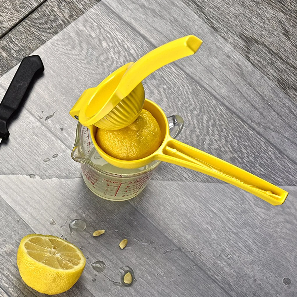 

Lemon Squeezer Juicer Aluminium Alloy Orange Fruit Hand Press Manual Squeezer Juicer 22x7.5cm