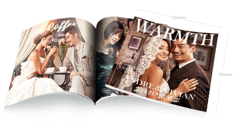 

Custom print 24P,210X285mm full color Photo album/magazine / catalog book printing/Manual printing