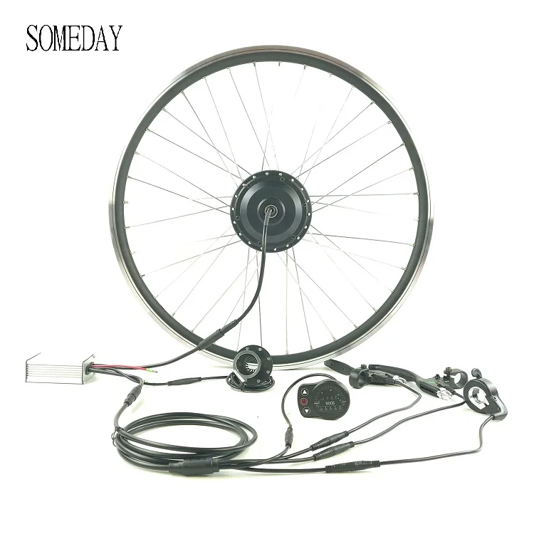 

SOMEDAY EBIKE conversion kit Whole Waterproof Cable Easy install 36V250W E-BIKE front hub motor with LED900S display