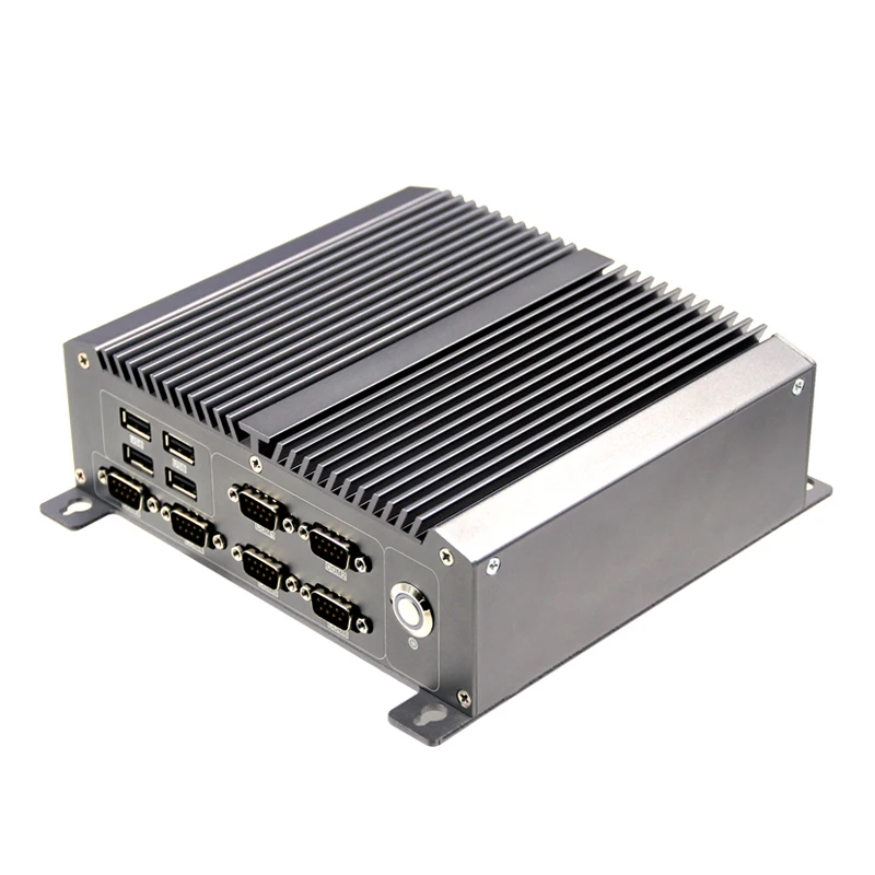 

Fanless Mini Embedded Haswell/Bordwell U SOC 6*COM, 1*LVDS, 7*USB,1*VGA 2*LAN ,1*DC, 1*GPIO,1*Audio