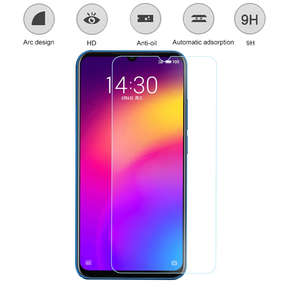 Прозрачное закаленное стекло для Meizu Note 9 Стекло 9H Полный Клей протектор экрана для Meizu Note9 16X V8 X8 15 16 Pro7 Plus пленка