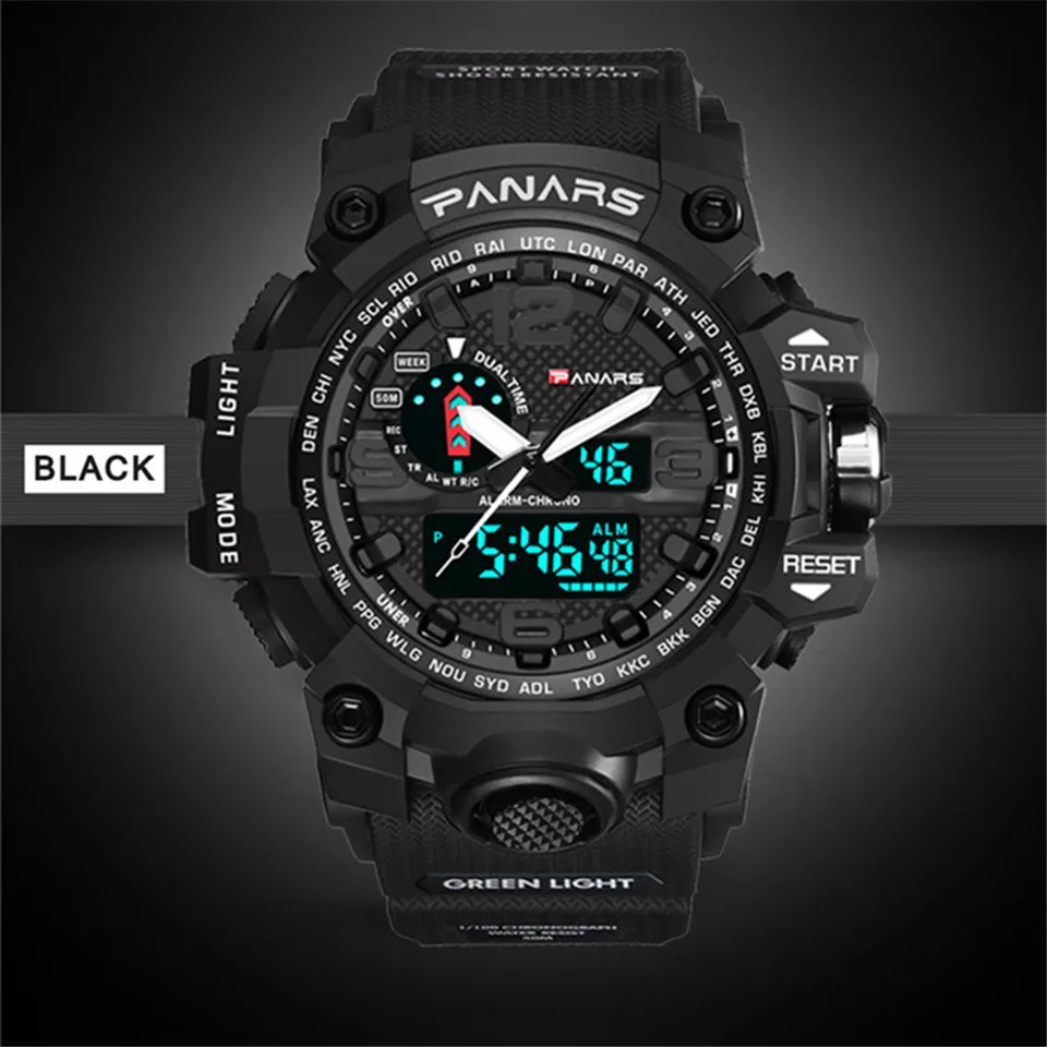 Sports Watch Military Men LED Digital Wrist Watch Electronic Chrono For Running Fitness S Shock Watches Water Resistant G Style (19)
