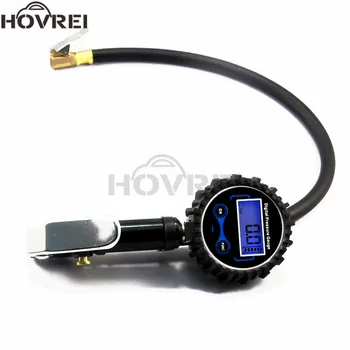 

Car 200PSI Digital Tire Inflator Pressure Gauge LCD Display Air Compressor Pump Quick Connect Coupler For auto Truck Motorcycle