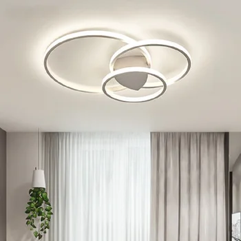 

Master bedroom lamp simple modern LED ceiling lights Nordic round room lamp study lamp Creative personality lamp