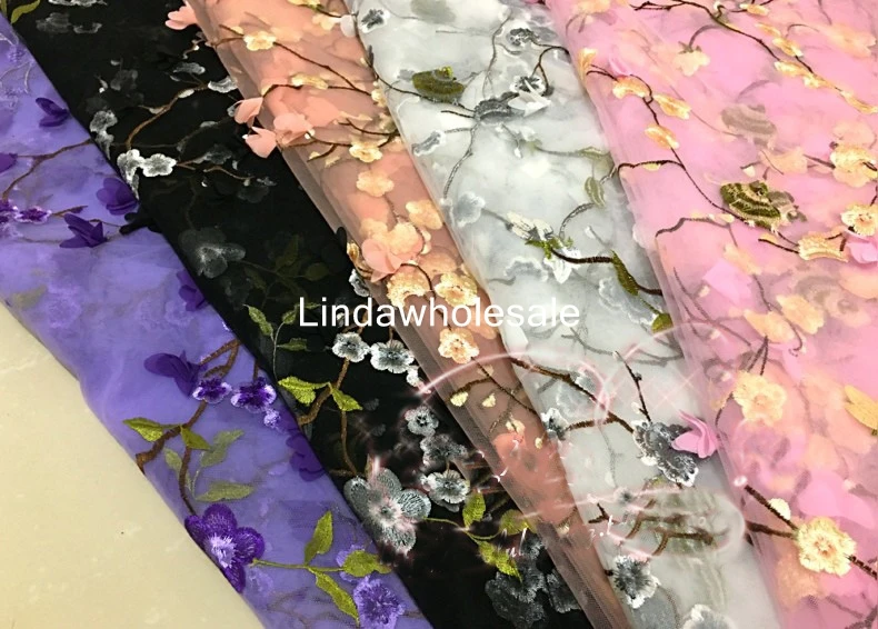 

New embroidery lace fabrics, fabric for dress,lace material,130cm*50cm/pcs