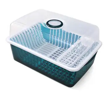 

47*33*26.5CM Eco-friendly Sideboards cupboard kitchen Drain Bowl shelf Tableware storage box