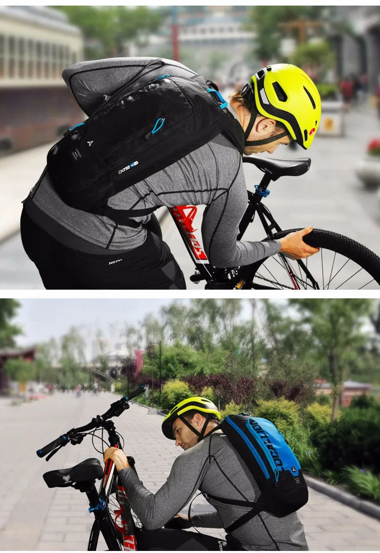 Bolsa de Bexiga de Água à Prova Pacote para Homens Mochila + 1l Locallion Hidratação Bicicleta Dwaterproof Água Ciclo Escalada Acampamento Caminhada Mochila 10l Tpu 7 tpu saco de bexiga de água à