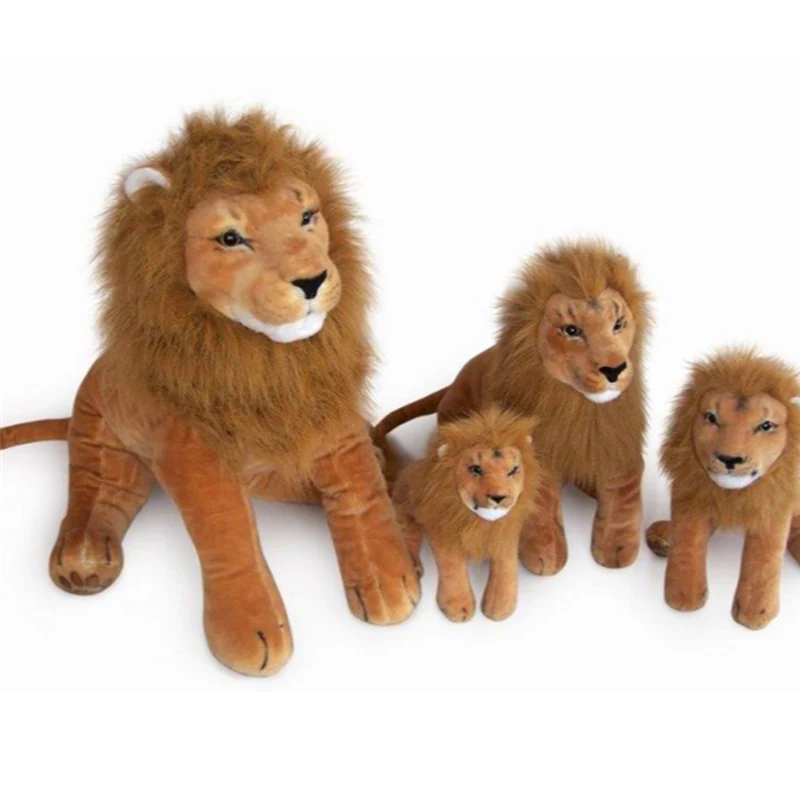 Fancytrader Big Animal Lion Toy Stuffed Soft Plush -3309