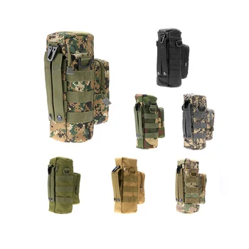 

Outdoor Sport Bottle Camouflage Military Tactical Molle Travel Water Bottle Bags Kettle Carrier Holder Hiking Bicycle Camping