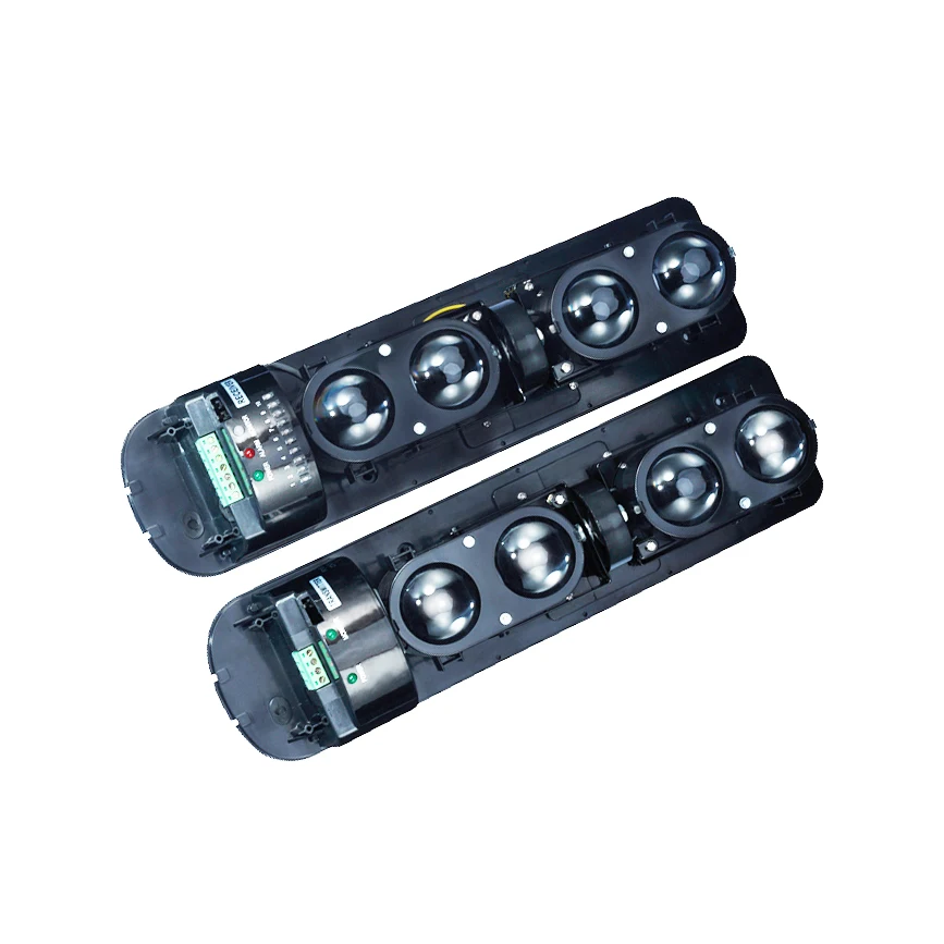 GZGMET 250 Meter Infrared Beam Sensor Alarm Photoelectric Perimeter Security Detector Burglar Home Security Outdoor Waterproof lpsecurity 200m ir sensor gsm alarm security infrared beam detector 3 beam photoelectric security infrared sensor