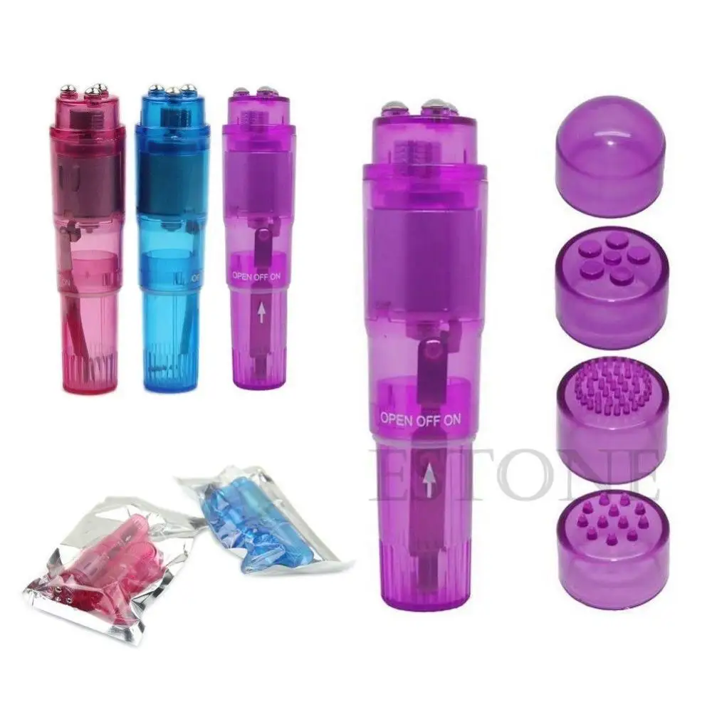 

1PC Supre Mini Full Body Massager Relieve Stress Travel Pocket Rocket 3Colors New