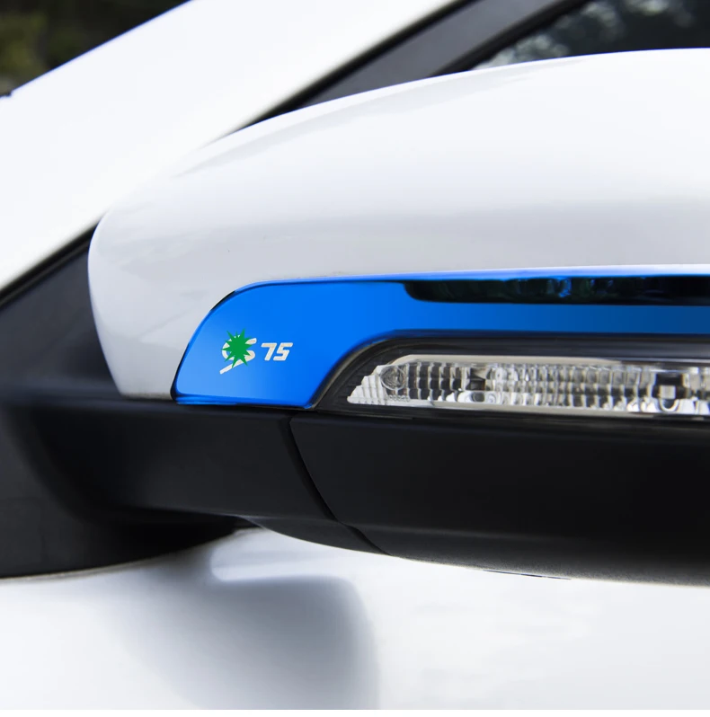Автомобильное зеркало заднего вида бампер полоса для Changan CS75- нержавеющая сталь декоративная анти-столкновения стикер автомобильные аксессуары