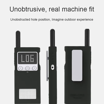 

Protective Cover Silicone Case Sleeve Skin Portable Accessories for Xiaomi Mijia Smart Walkie Talkie 1S Radio Accessories