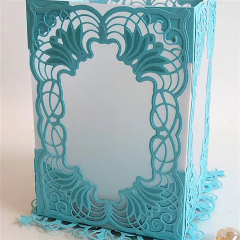 

Naifumodo 2019 New Flower Frame Metal Cutting Dies Scrapbooking Lace Stencil DIY Card Making scrapbooking Embossing Cuts Crafts