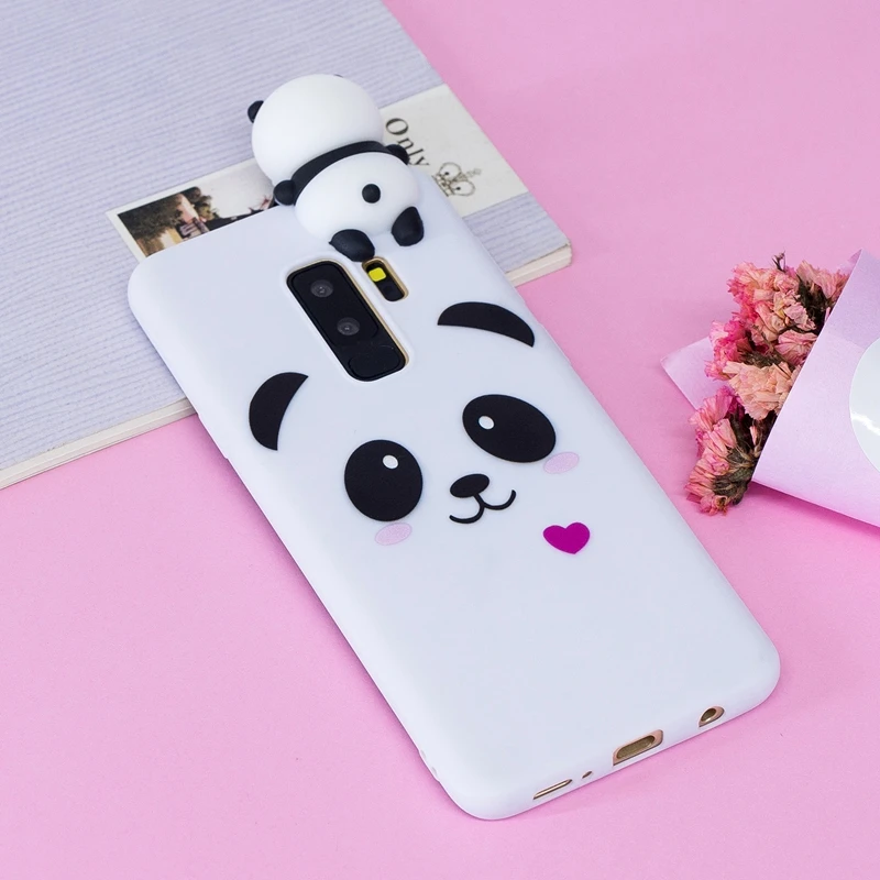 Чехол для Samsung Galaxy S9 мягкий силиконовый чехол с 3D рисунком панды Единорога S 9