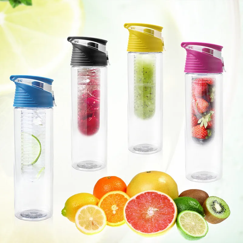 2016 Hot 800ml font b Cycling b font Sport Fruit Infusing Infuser Water Lemon Cup Juice