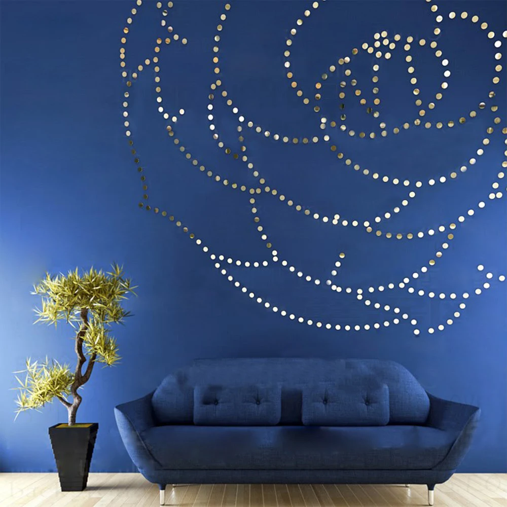 Bling-Bling-Dots-Rounds-Acrylic-Mirror-Stickers-DIY-Self-adhesive-Mirror-Wall-Sticker-for-Children-s