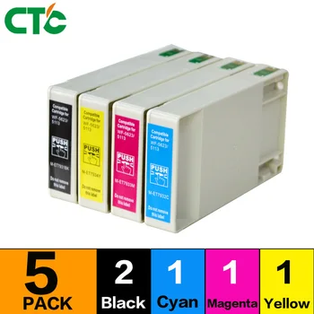 

5pcs compatible for T676 676XL ink cartridge suitable for WorkForce Pro WP-4010 printer