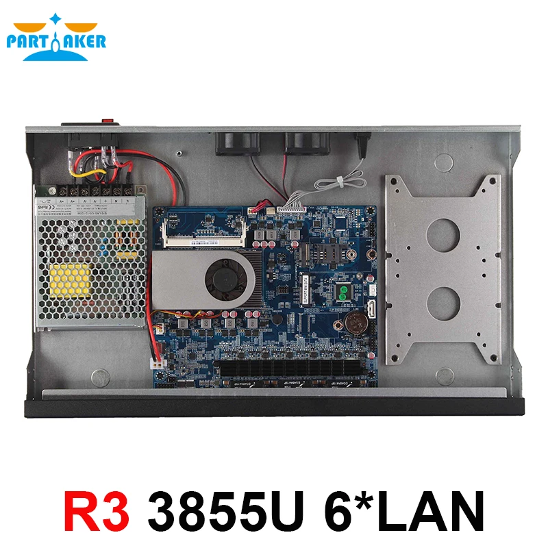Процессор Intel Celeron 3855U mini pc брандмауэр vpn 2 Гб ОЗУ 32 SSD|firewall pc|celeron firewallssd 32gb |