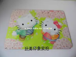 Hello Kitty коврик для мыши вишни для мыши ноутбука Аниме Коврик для мыши передач Notbook компьютерная игровой коврик для мыши геймер коврики для