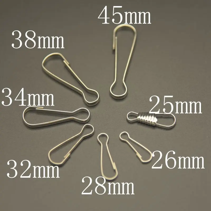 50pcs Pig Bile Buckle For Manual Making Keychains / Clothing Bags Chain Decorations Fashion DIY Jewelry Accessories | Украшения и