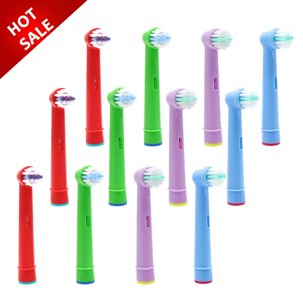 Сменные детские головки для детской зубной щетки 12 шт.|tooth brush heads|tooth heads replacementbrush