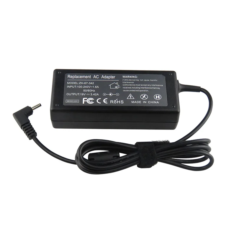 19V 3.42A 65W Ac Adapter/Laptop Charger/Power Supply for Acer Chromebook/Flagship 11 13 14 15:CB3 111 131 132 431 532 19V 3.42A 65W Ac Adapter/Laptop Charger/Power Supply for Acer Chromebook/Flagship 11 13 14 15:CB3 111 131 132 431 532