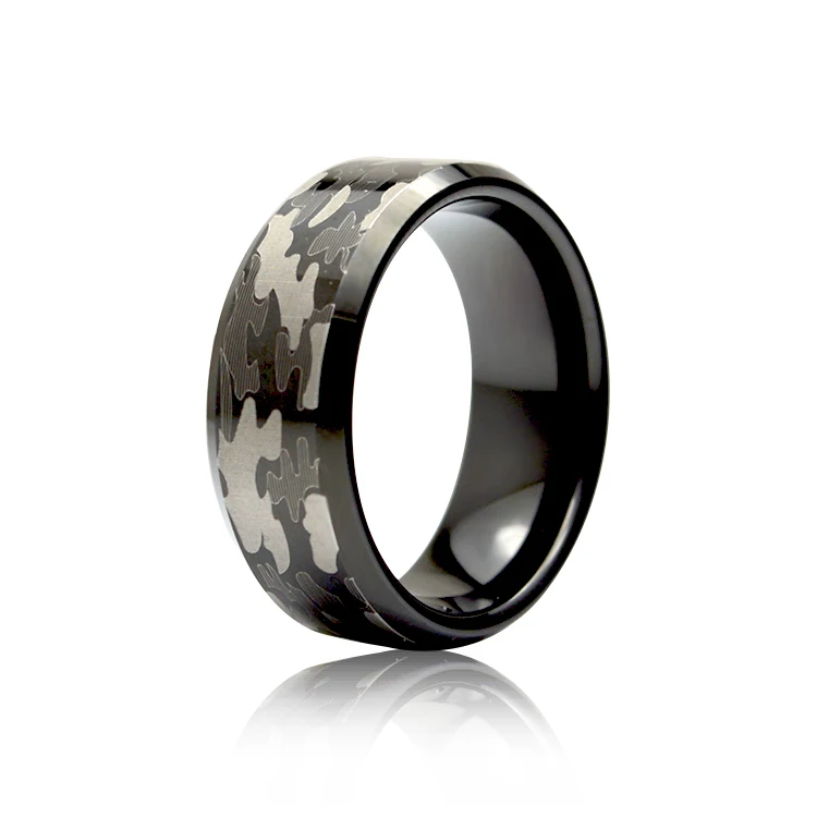 Camo Wedding Bands Ebay Image Is Loading Men 039 S Tungsten Carbide