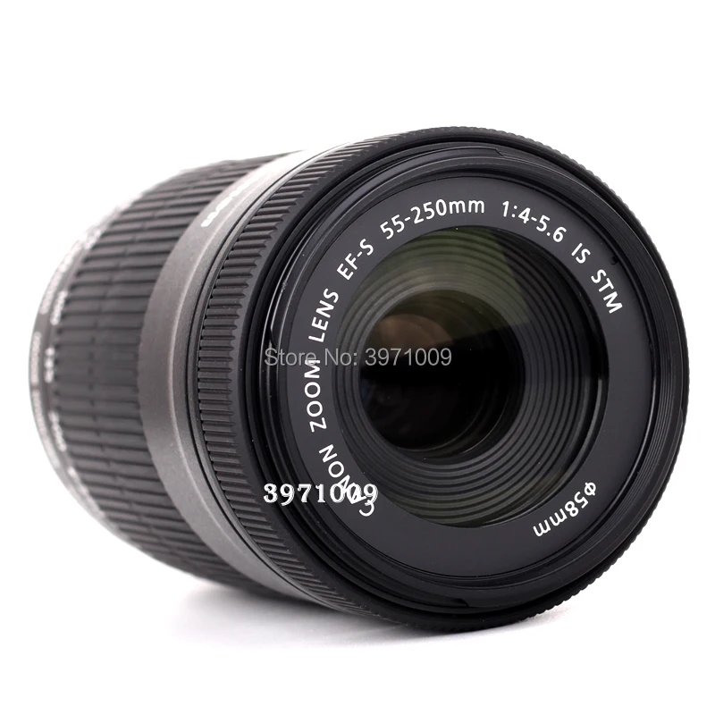 Подлинная для Canon EF-S 55-250 мм f/4-5,6 IS STM объектив для Canon 550D 600D 650D 700D 750D 760D 60D 70D 80D 7D T4 T5 T3i T4i T5i