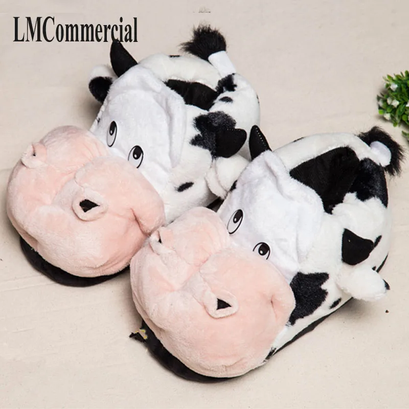 womens cow slippers