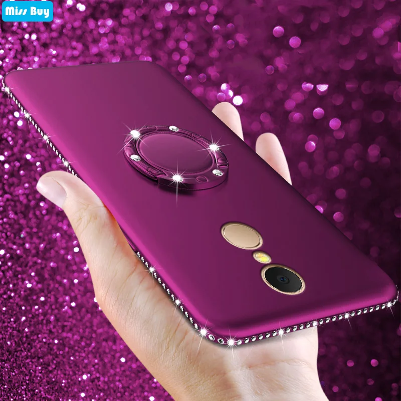 

For Xiaomi Redmi 5 Case Bling Diamond Cases For Redmi5 Slim Silicone Soft Cover For Xiaomi Redmi 5 Plus 5Plus Fundas Magnetic