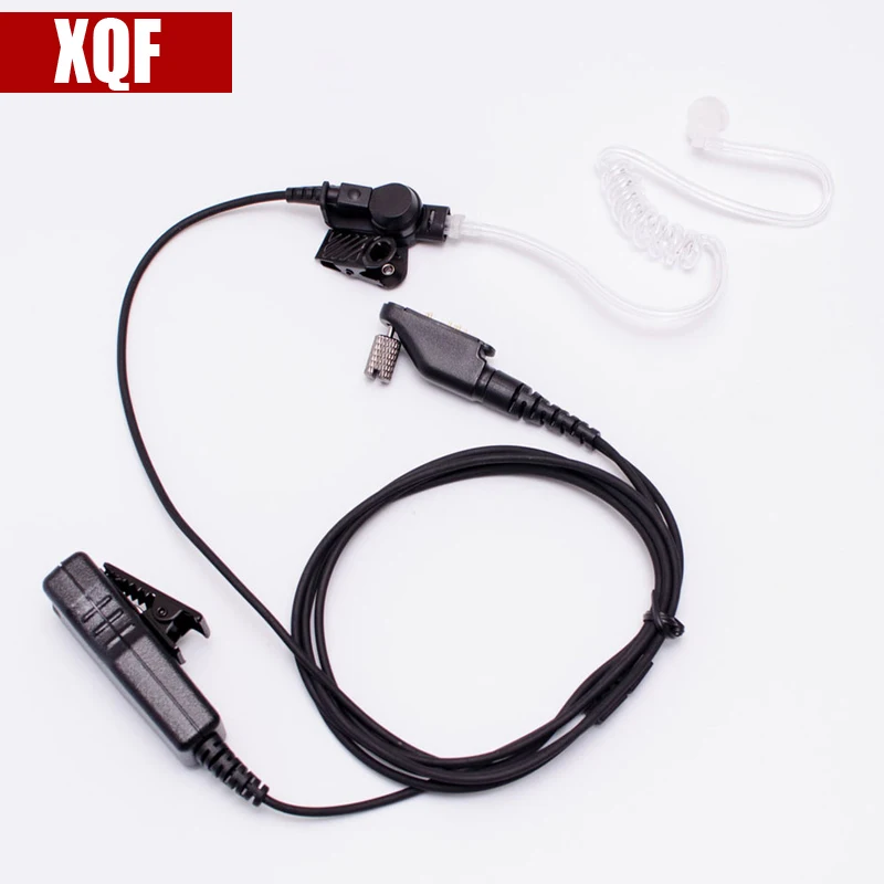 XQF двухпроводные чистые наушники-вкладыши для ICOM IC-F30GT F30GS F31GT F31GS F40GT радио |
