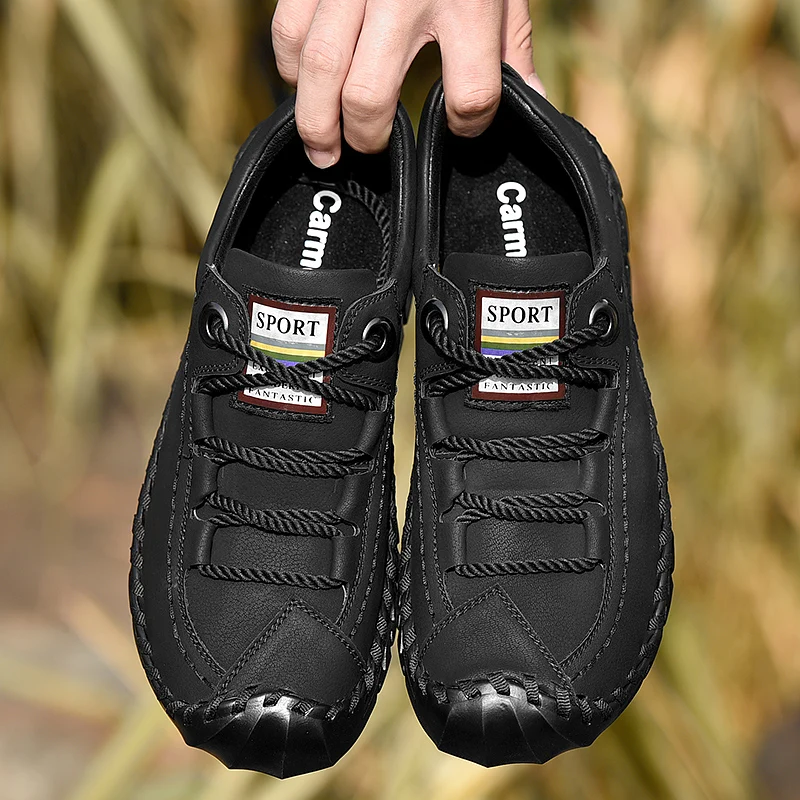 Men's Leather Casual Shoes Moccasins Men Loafers Luxury Brand Spring New Fashion Sneakers Male Boat Shoes Suede Krasovki Men's Leather Casual Shoes Moccasins Men Loafers Luxury Brand Spring New Fashion Sneakers Male Boat Shoes Suede Krasovki