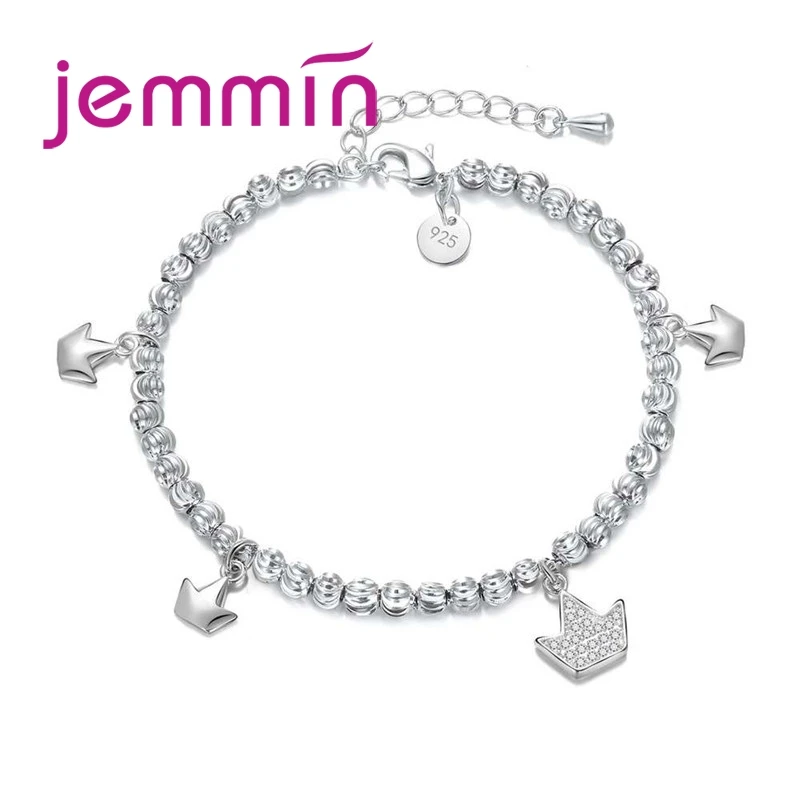 New Arrival Cute Romantic Own 925 Sterling Silver Bracelet For Women Statement Temperament Jewelry Wholesale Price | Украшения и