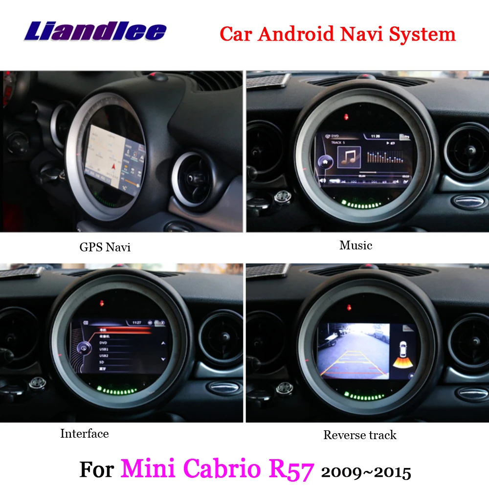 Sale Liandlee For BMW Mini Cabrio R57 2009~2015 Android Radio Stereo Carplay Camera TV Wifi BT USB GPS Map Navi Navigation Multimedia 3 Sale Liandlee For BMW Mini Cabrio R57 2009~2015 Android Radio Stereo Carplay Camera TV Wifi BT USB GPS Map Navi Navigation Multimedia 3