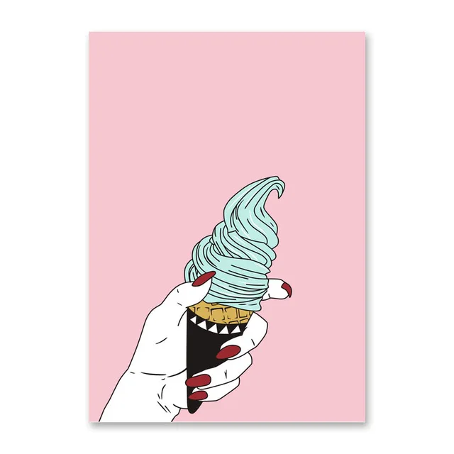 Lady-Hands-Rose-Ice-Cream-Canvas-Art-Prints-Painting-Pink-Poster-Modern-Cuadros-Modular-Wall-Picture.jpg_640x640 (2)
